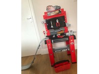 childrens workbench tool station with tools